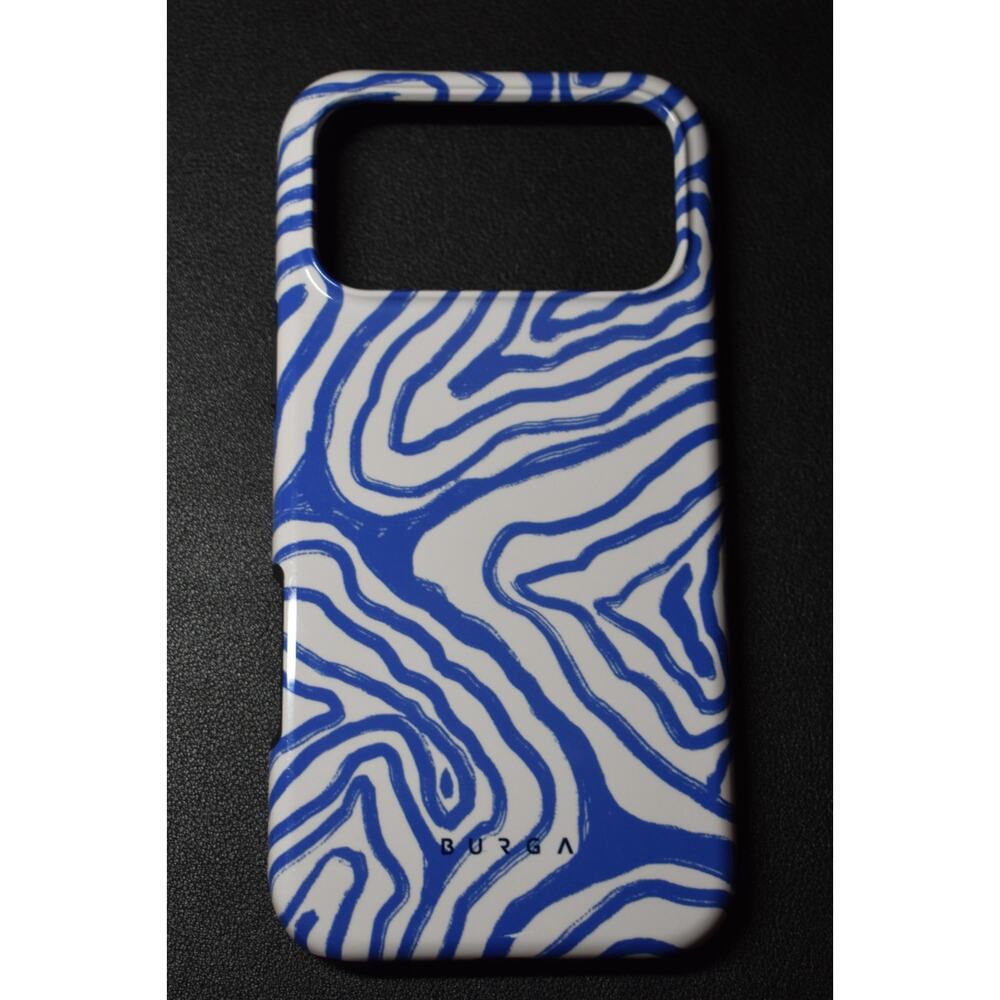 Burga Phone Case for Apple iPhone 17 Pro Max Seven Seas Pattern Silicone New